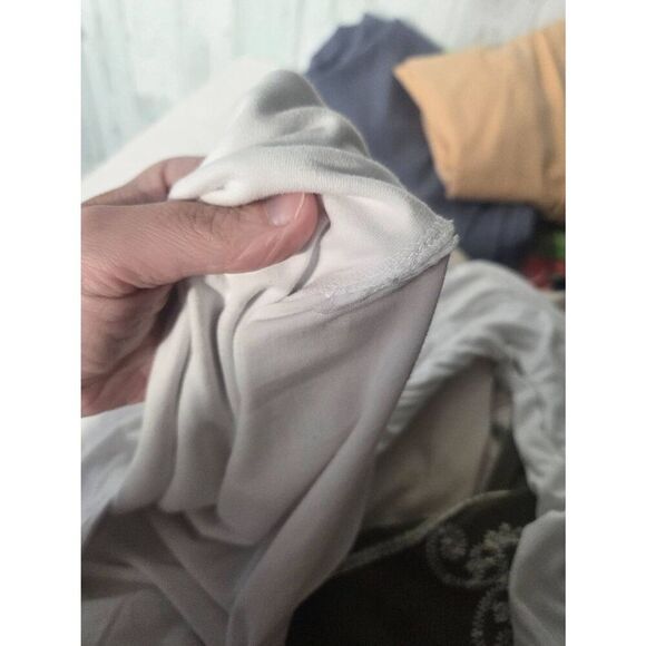 Jaeger Soft Heavyweight Long Sleeved Scoopneck T-Shirt Tee Sz L EST - Picture 5 of 7